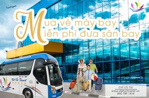 Miễn phí đưa sân bay khi mua vé tại Việt Úc Booking