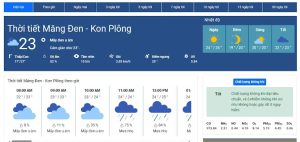 Thời Tiết Măng Đen tháng 11, có lạnh không