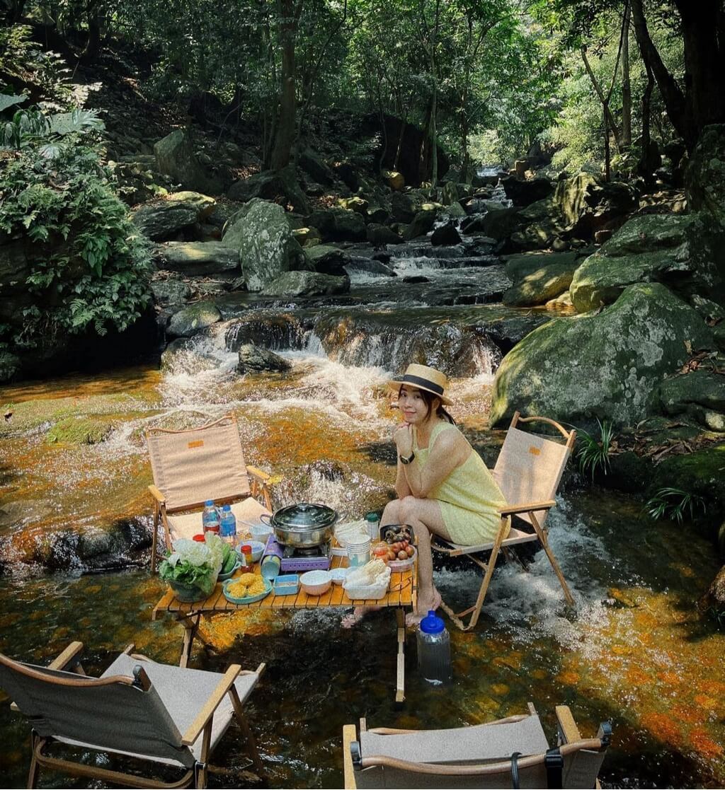 Cam Trai Check In Tam Suoi Tai Khu Du Lich Thac Pa Sy Mang Den