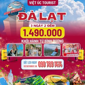Poster Tour Ghep Da Lat 1490