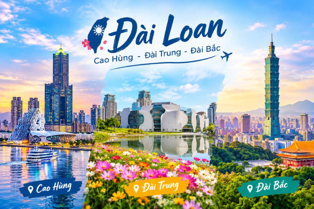 Dai Loan Cao Hung Dai Trung Dai Bac